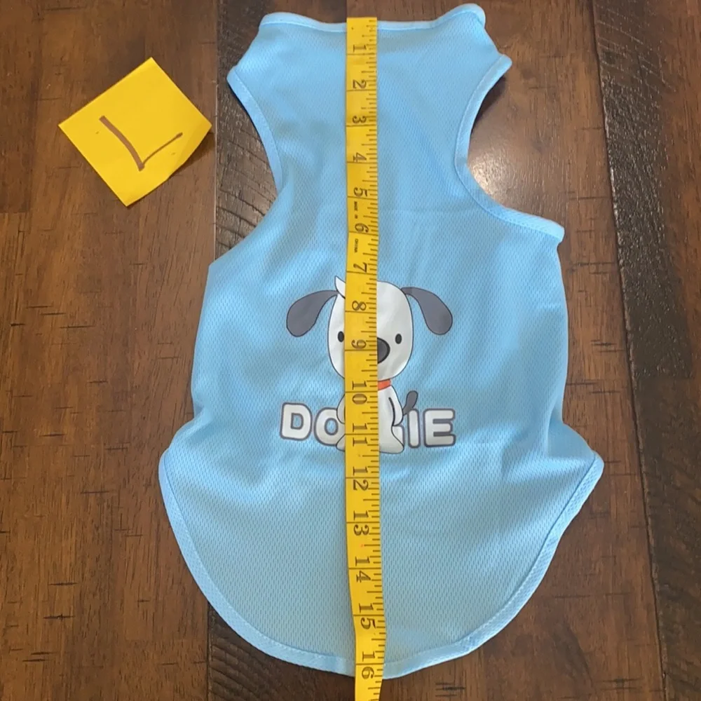 Cartoon Dog Print Pet Tank